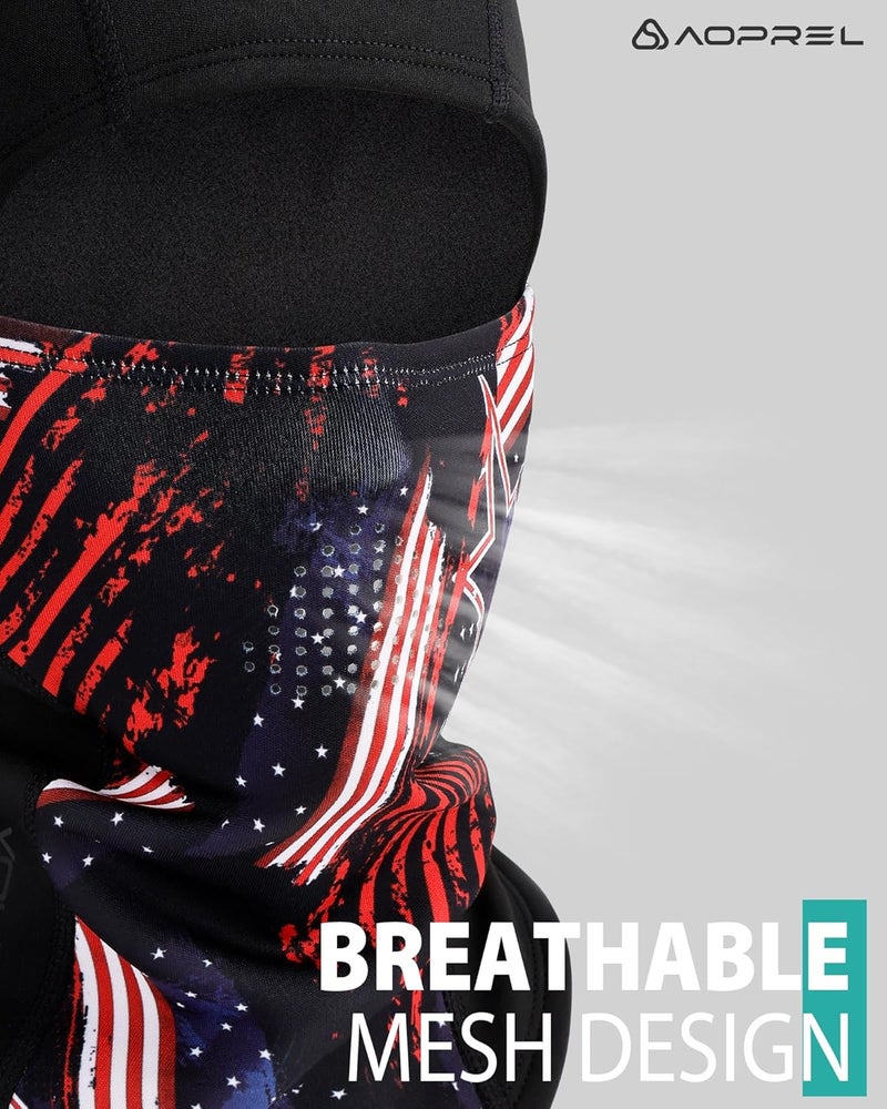 AOPREL Balaclava Ski Mask for Men Winter Face Mask Breathable & Thermal Winter Balaclava Women for Cold Weather Outdoor - Image 2